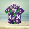 North Dakota State Bison Floral Hawaiian Shirt