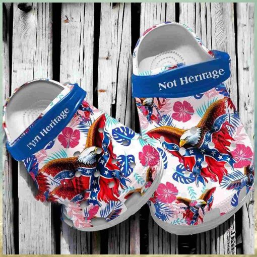 Not Heritage American Eagle Crocs Gift