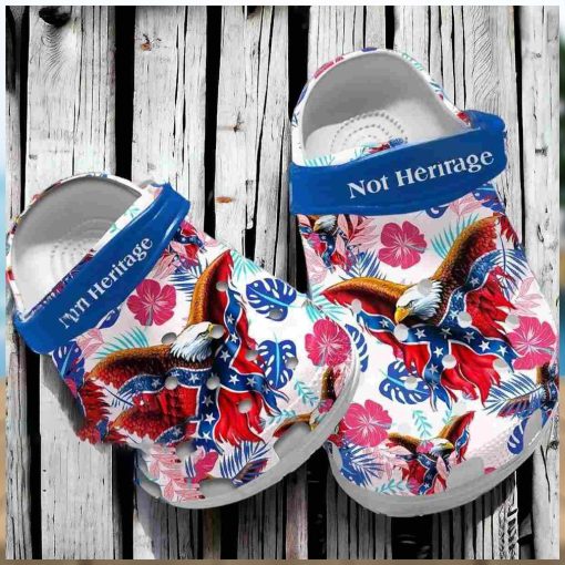 Not Heritage American Eagle Crocs Gift