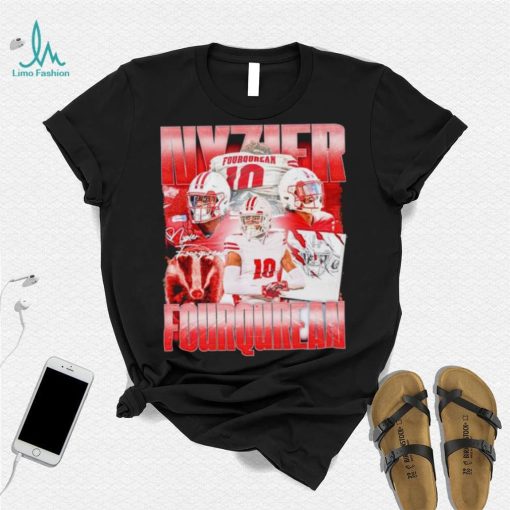 Nyzier Fourqurean Wisconsin Badgers vintage shirt