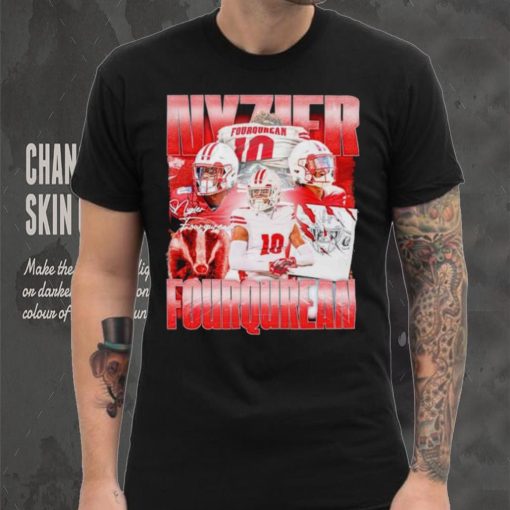 Nyzier Fourqurean Wisconsin Badgers vintage shirt