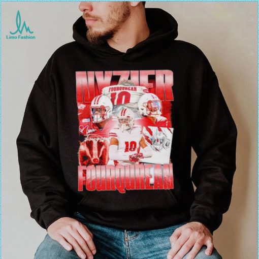 Nyzier Fourqurean Wisconsin Badgers vintage shirt