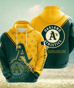OAKLAND ATHLETICS 3D WFV3N LIMITED EDITION 3D HOODIE