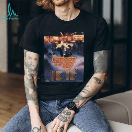 OFFSET Set It Off Tour 2024 Schedule Lists Live Nation Two Sides Merchandise For Fans T Shirt