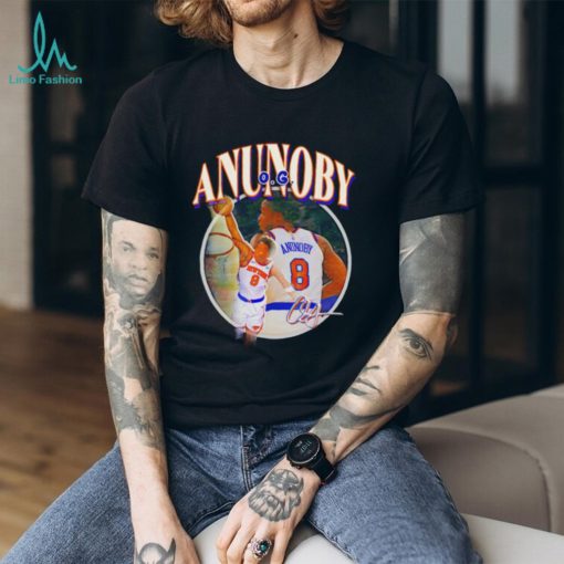 OG Anunoby New York Knicks signature shirt