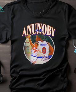 OG Anunoby New York Knicks signature shirt
