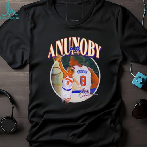 OG Anunoby New York Knicks signature shirt