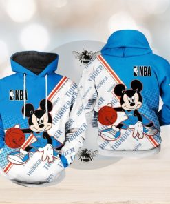 OKLAHOMA CITY THUNDER NBA ALL OVER PRINT HOODIE