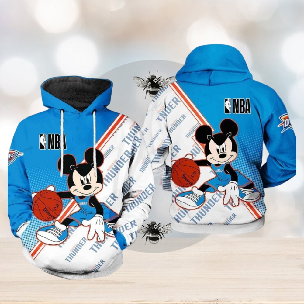 OKLAHOMA CITY THUNDER NBA ALL OVER PRINT HOODIE OKLAHOMA CITY THUNDER NBA ALL OVER PRINT HOODIE