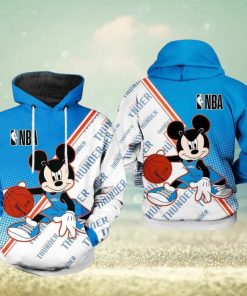OKLAHOMA CITY THUNDER NBA ALL OVER PRINT HOODIE