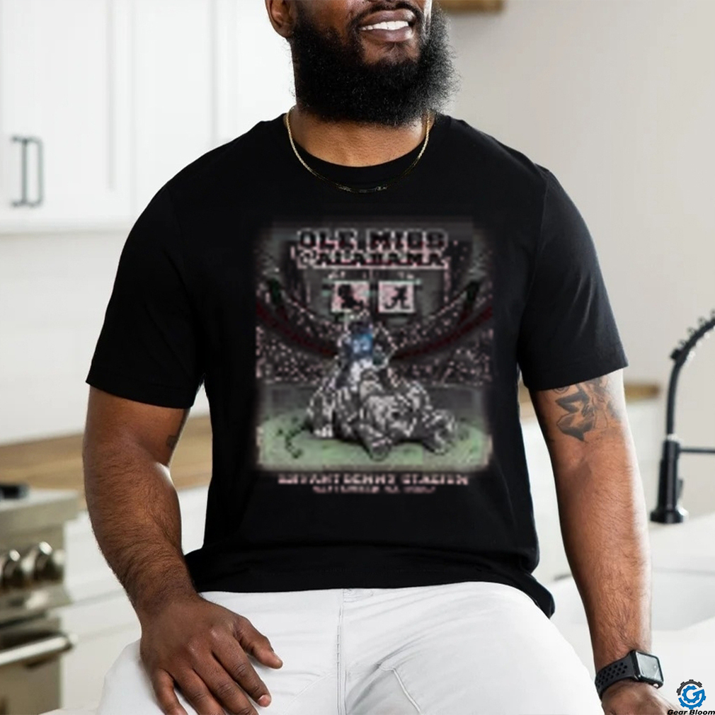 OLE MISS REBELS VS ALABAMA CRIMSON TIDE GAME DAY 2023 T SHIRT OLE MISS REBELS VS ALABAMA CRIMSON TIDE GAME DAY 2023 T SHIRT