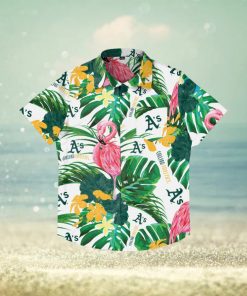 Oakland Athletics Flamingo Hawaiian Shirt