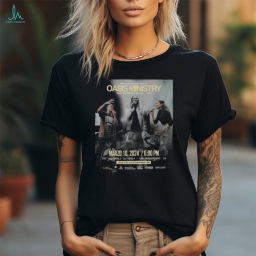 Oasis Ministry USA Tour 2024 Shirt