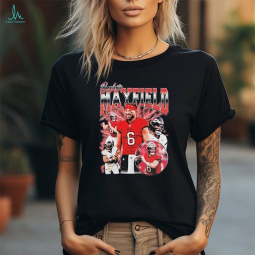 Obsessed With Graphic Tees Tampa Bay Buccaneers Baker Mayfield fan photos t shirt