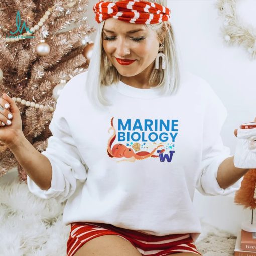 Octopus marine biology shirt
