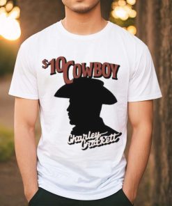 Official $10 Cowboy Charley Crockett Silhouette Shirt