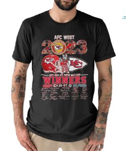 Official 2023 – 2024 AFC Super Wild Card Winners Kansas City Chiefs 26 – 07 Miami Dolphins Signature Shirt