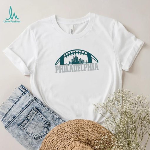 Official 2024 City Philadelphia Football Skyline For Fan T Shirt