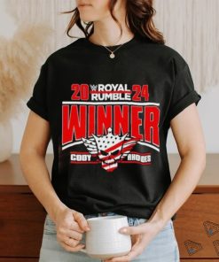 Official 2024 Royal Rumble Winner Cody Rhodes T shirt