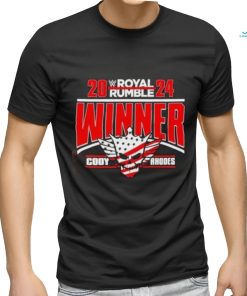 Official 2024 Royal Rumble Winner Cody Rhodes T shirt