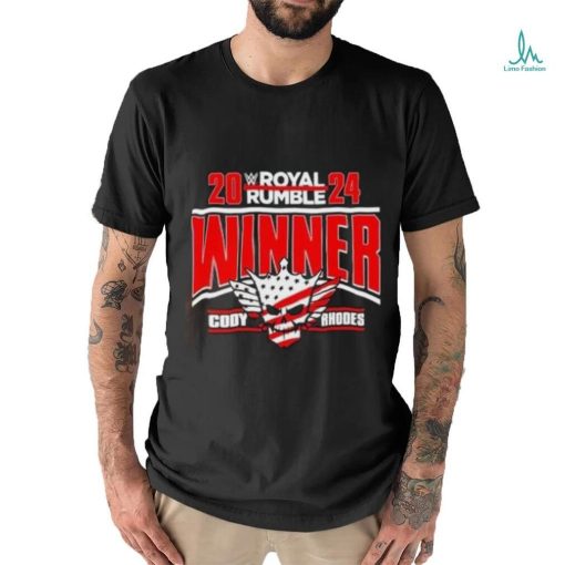 Official 2024 Royal Rumble Winner Cody Rhodes T shirt