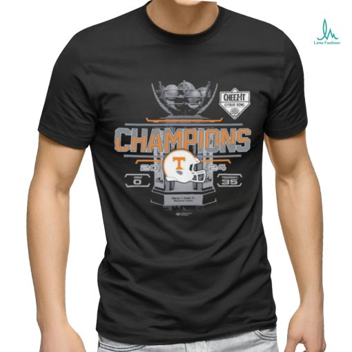 Official 2024 cheez it citrus bowl champions score shirt