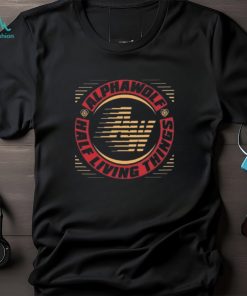 Official Alpha Wolf Half Living Things T shirt