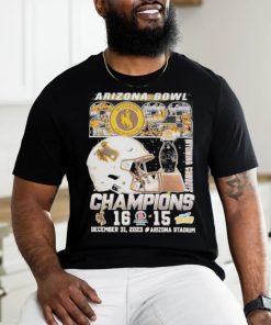 Official Arizona Bowl 2023 Wyoming Cowboys Champions 16 15 Toledo Shirt