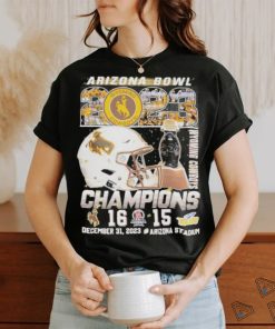 Official Arizona Bowl 2023 Wyoming Cowboys Champions 16 15 Toledo Shirt