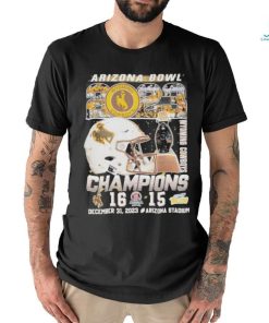 Official Arizona Bowl 2023 Wyoming Cowboys Champions 16 15 Toledo Shirt