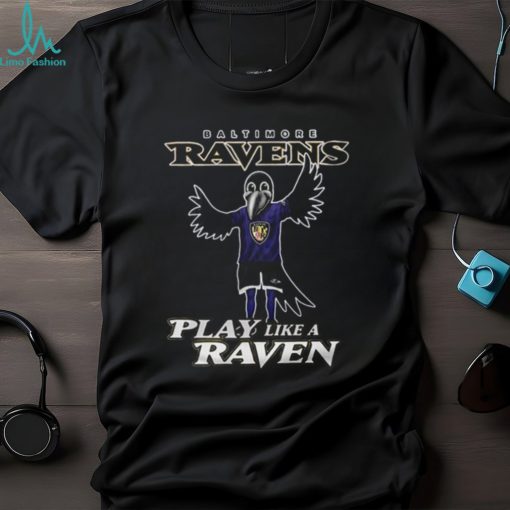 Official Baltimore Ravens AFC North Champs 2023 Play Like A Raven T shirt