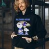 Official Baltimore Ravens Snoopy Play Soccer T Shirt
