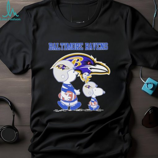 Official Baltimore Ravens Snoopy Play Soccer T Shirt