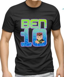 Official Ben 10 Simple Portrait Logo T Shirts