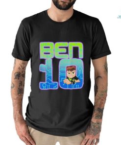 Official Ben 10 Simple Portrait Logo T Shirts