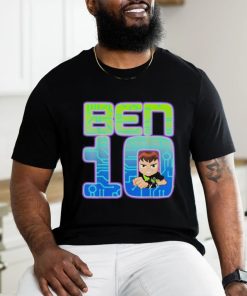 Official Ben 10 Simple Portrait Logo T Shirts