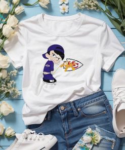 Official Boy Baltimore Ravens Piss On Kansas City Chiefs 2024 T shirt