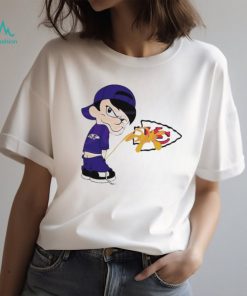 Official Boy Baltimore Ravens Piss On Kansas City Chiefs 2024 T shirt