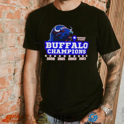 Official Buffalo Bills 4X Champions Eastern Division Shirt