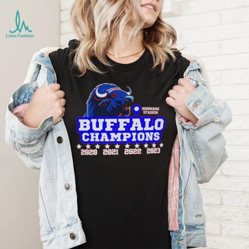 Official Buffalo Bills 4X Champions Eastern Division Shirt