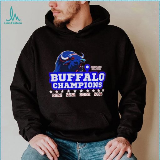 Official Buffalo Bills 4X Champions Eastern Division Shirt