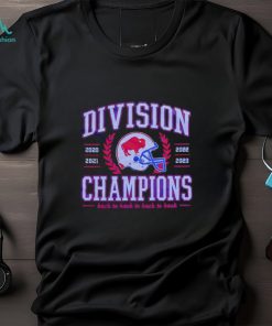 Official Buffalo Football Division Champions Back To Back To Back To Back Shirt