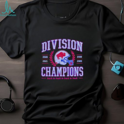Official Buffalo Football Division Champions Back To Back To Back To Back Shirt