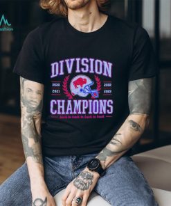 Official Buffalo Football Division Champions Back To Back To Back To Back Shirt