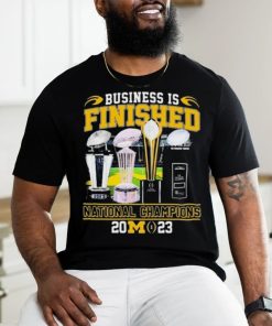 Official Business Is Finished Michigan Football National Champions 2023 2024 Shirt