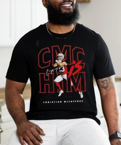 Official CMC is Him Christian McCaffrey San Francisco 49ers signature shirt