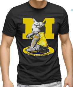 Official Cat I love Michigan Wolverines shirt