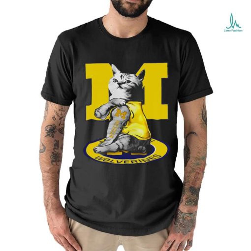Official Cat I love Michigan Wolverines shirt