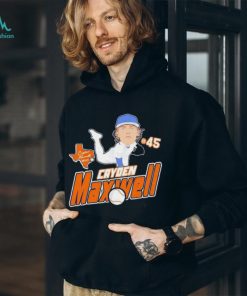 Official Cayden Maxwell Pitcher Caricature Signature T shirt