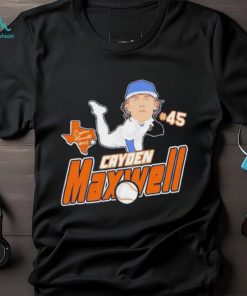 Official Cayden Maxwell Pitcher Caricature Signature T shirt, hoodie, sweater, long sleeve and tank top Official Cayden Maxwell Pitcher Caricature Signature T shirt